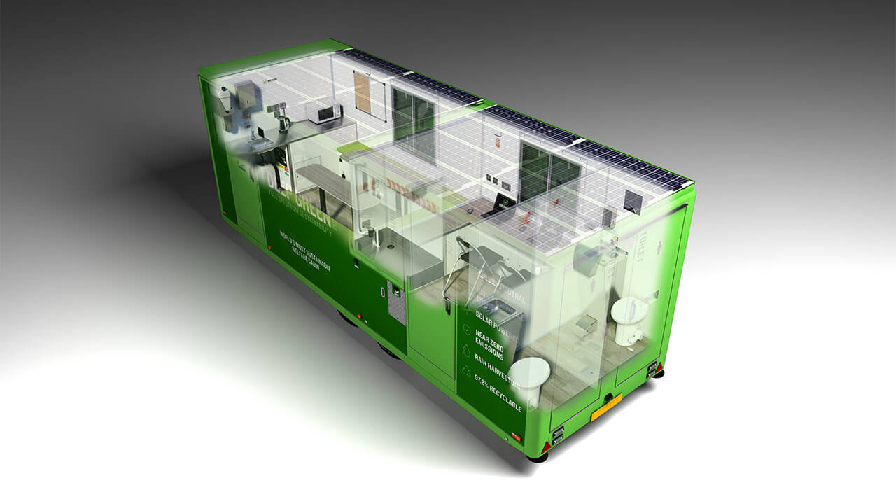 Deep Green Welfare Cabin