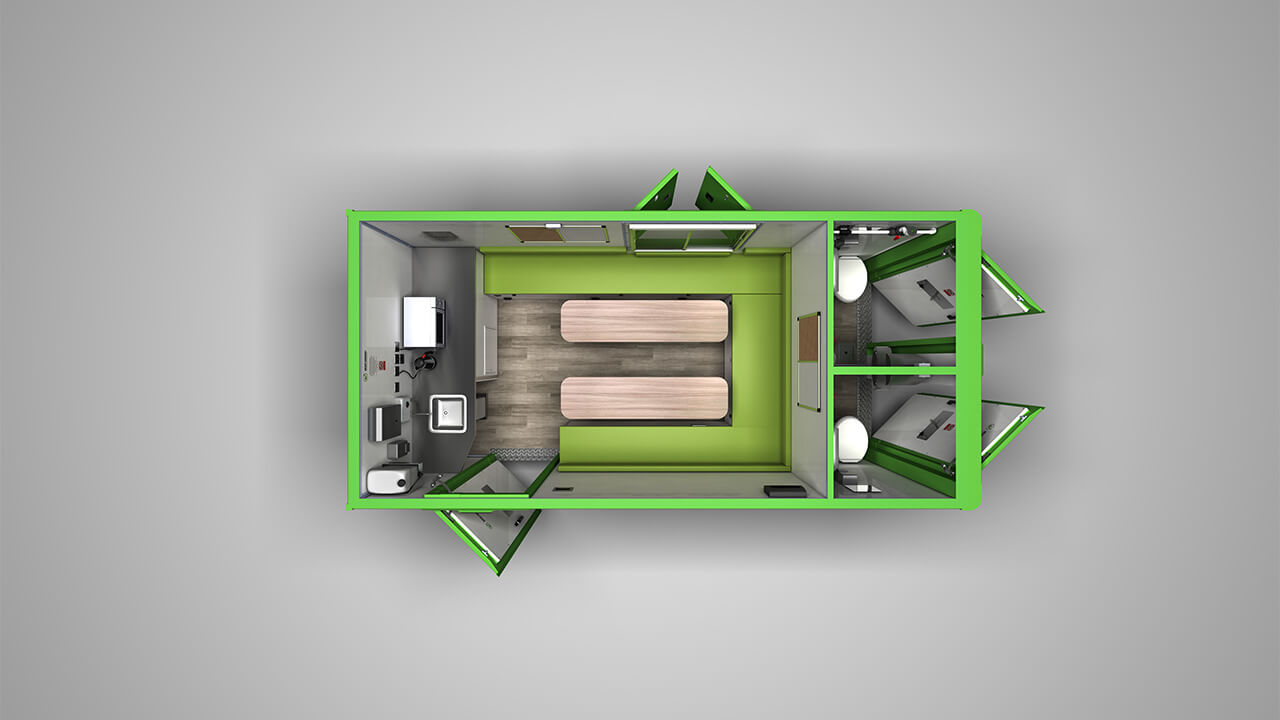 Deep Green Welfare Cabin